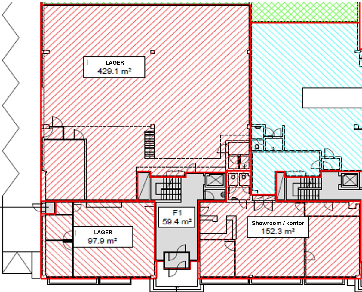 Plantegning Seksjon A